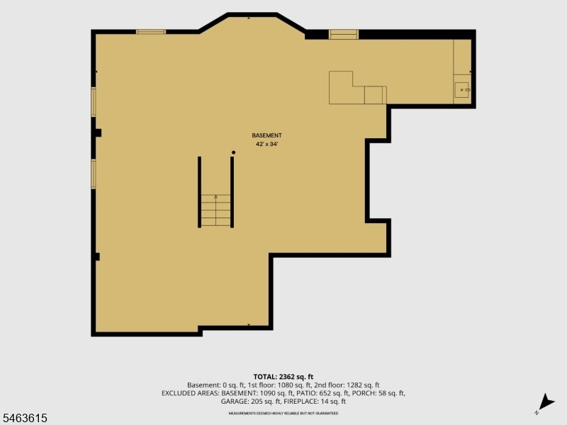 Floorplan Basement