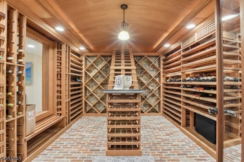 Temp controlled wine cellar