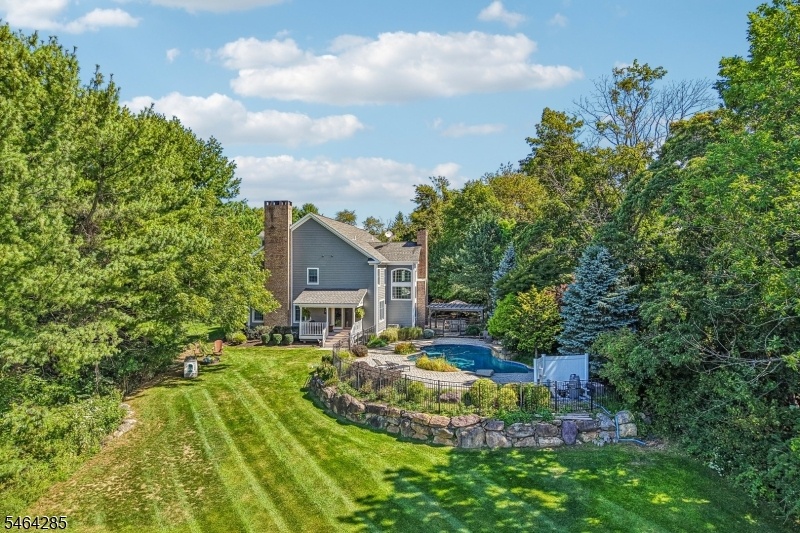 Yard and pool