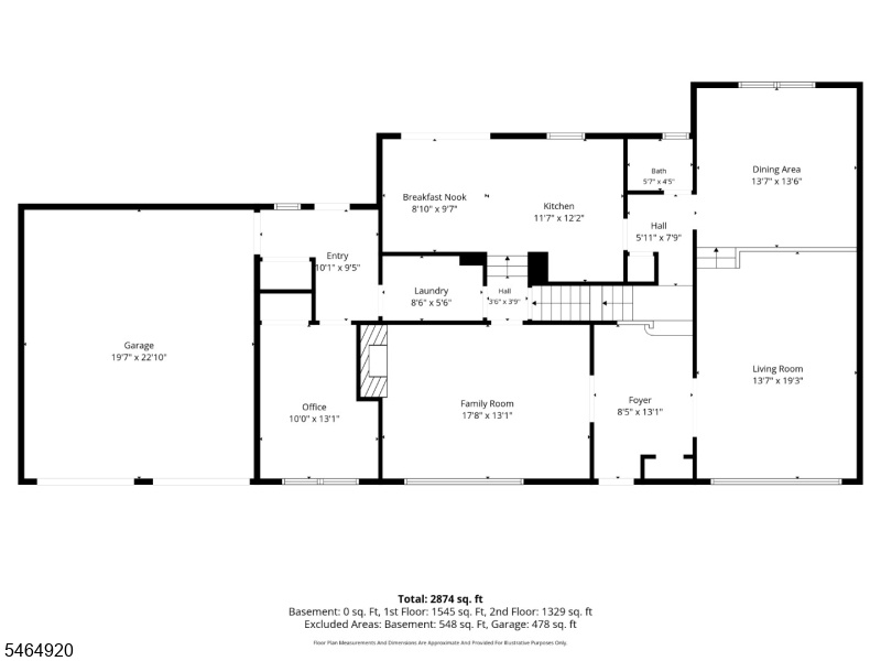 1st Floor plan