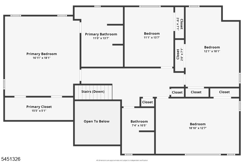 Main level floor plan