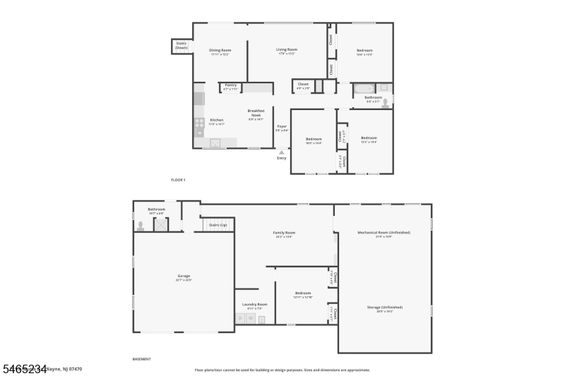 Combined Floor Plans