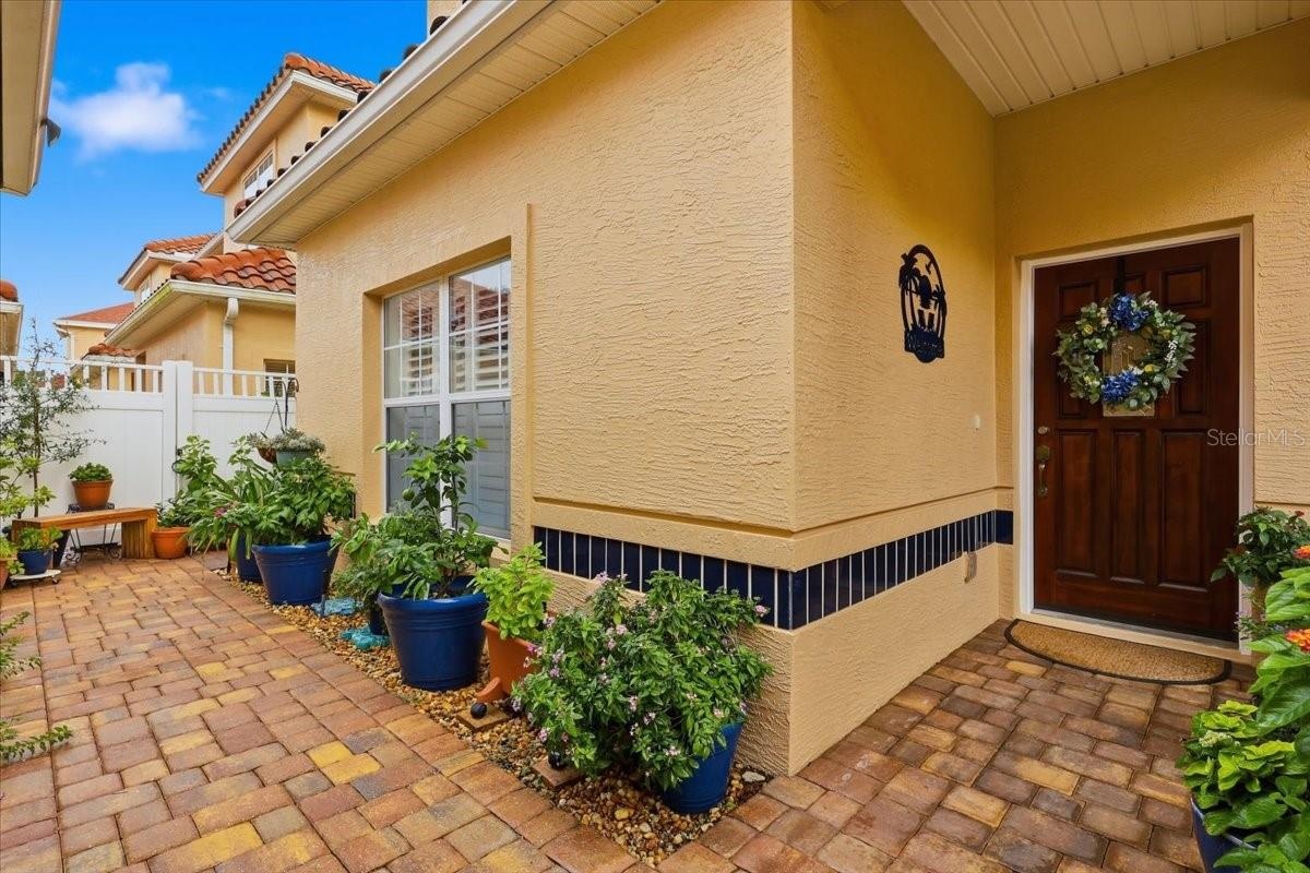 Beautiful courtyard