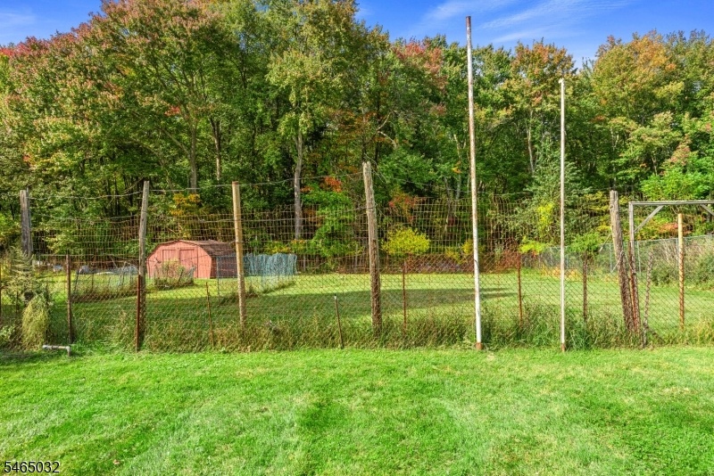 Partially Fenced Back Yard