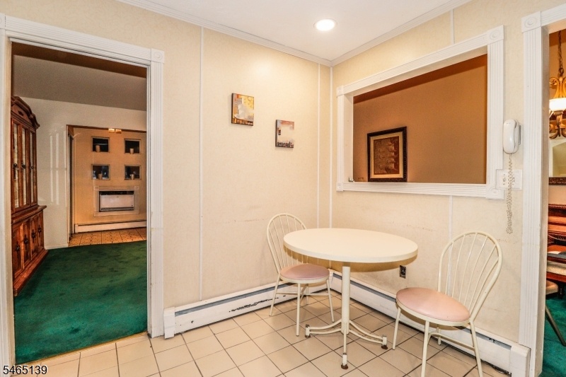 Eating area of kitchen