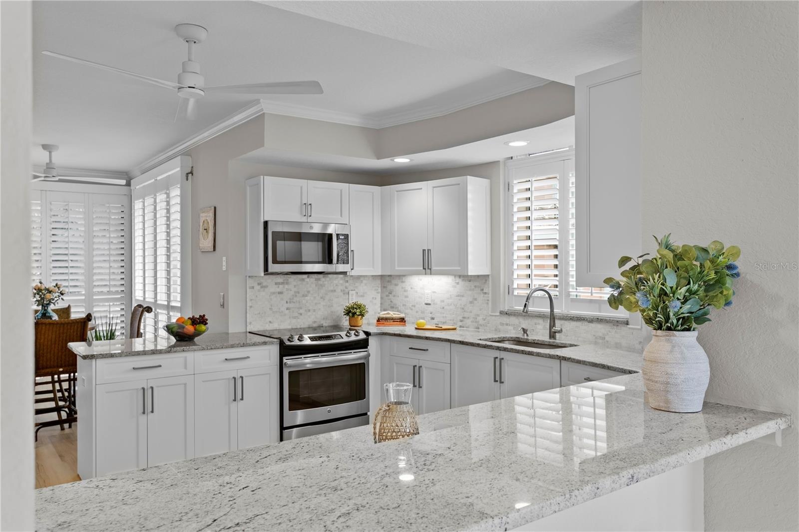 Kitchen Area from Counter Bar