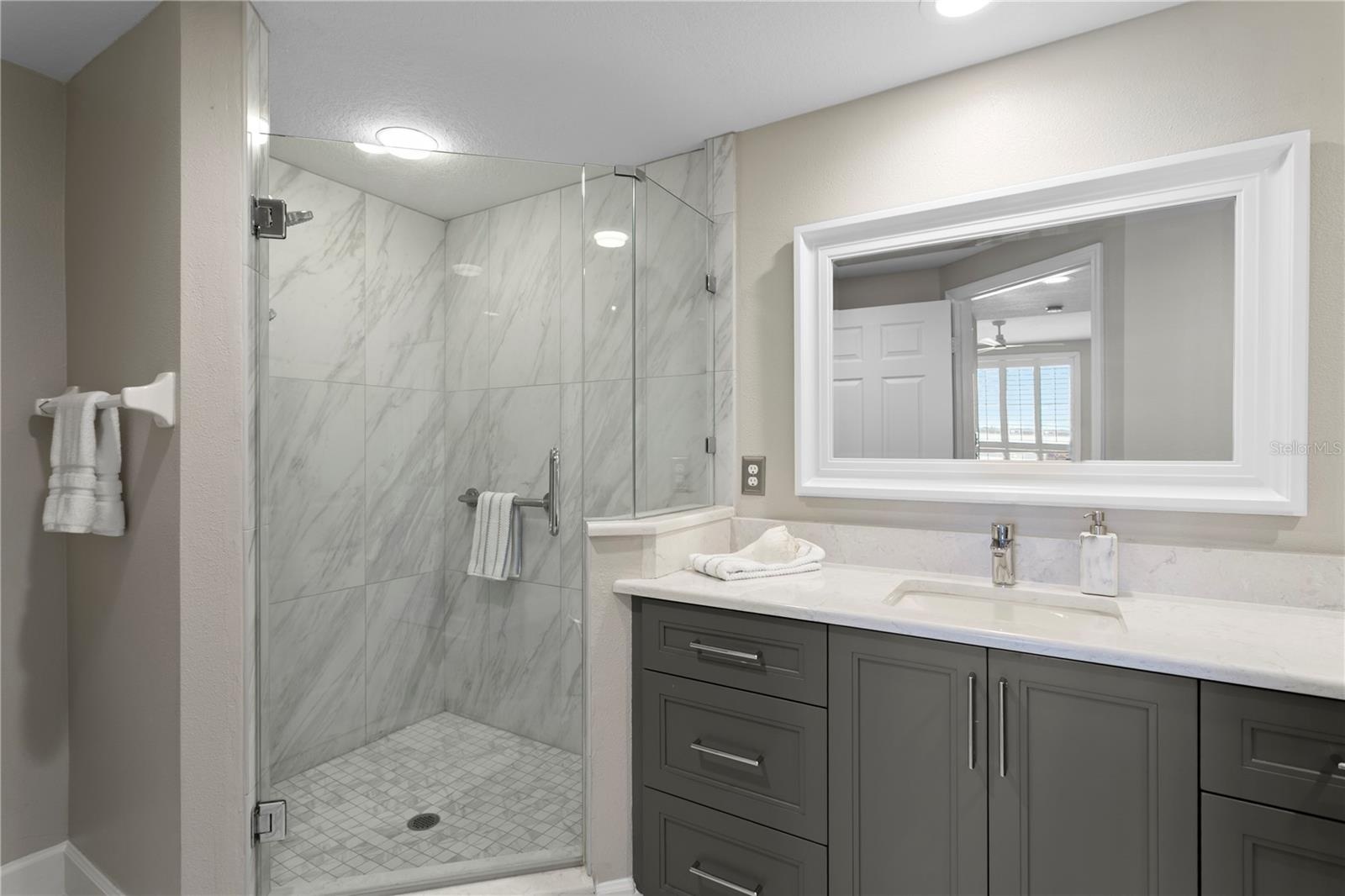Large Walk-in Shower