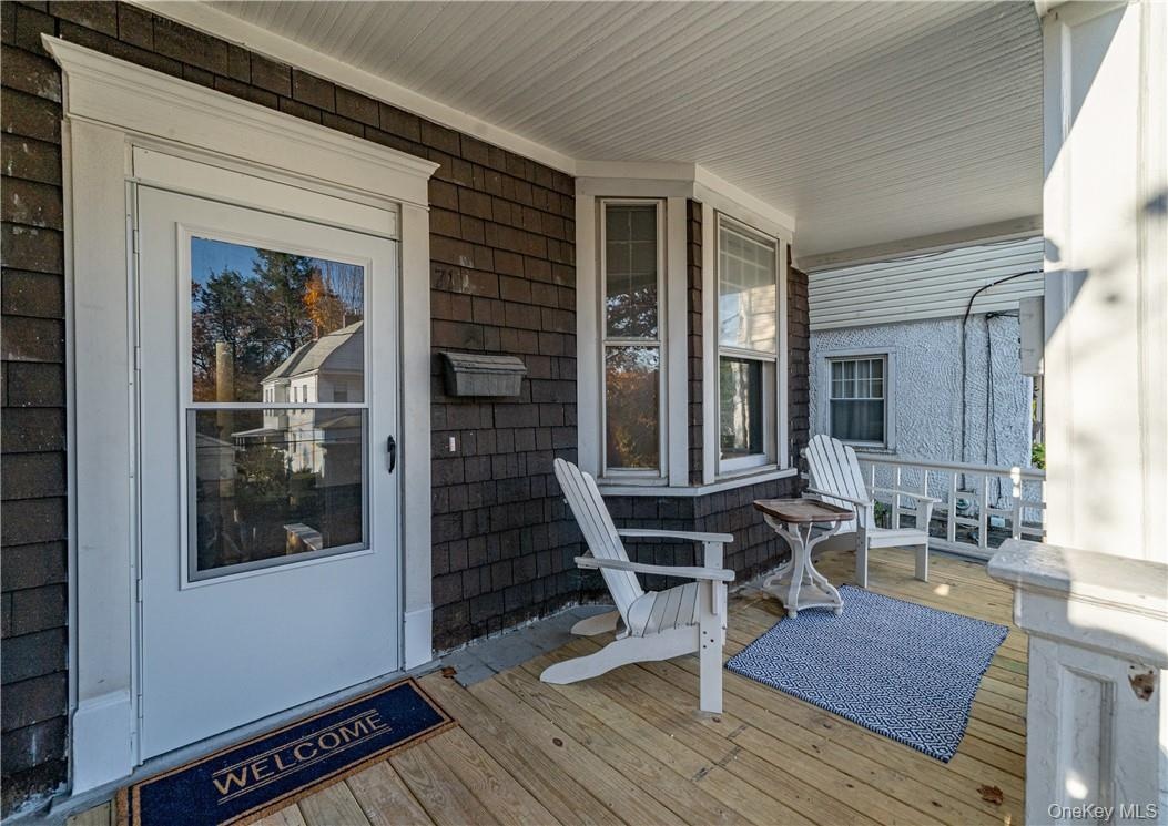 Sit back and relax on your very own front porch.