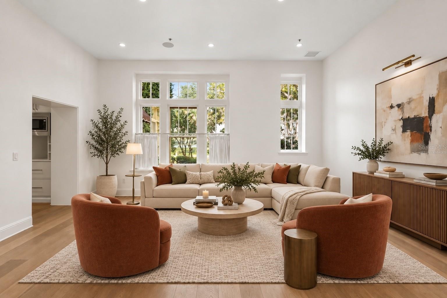 Living RoomVirtually Staged