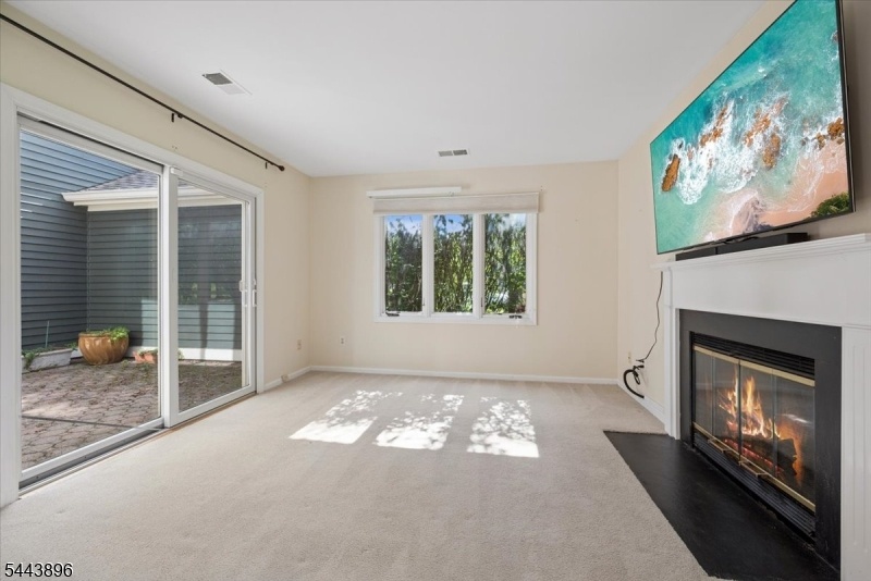 Family Room w/ slider to patio