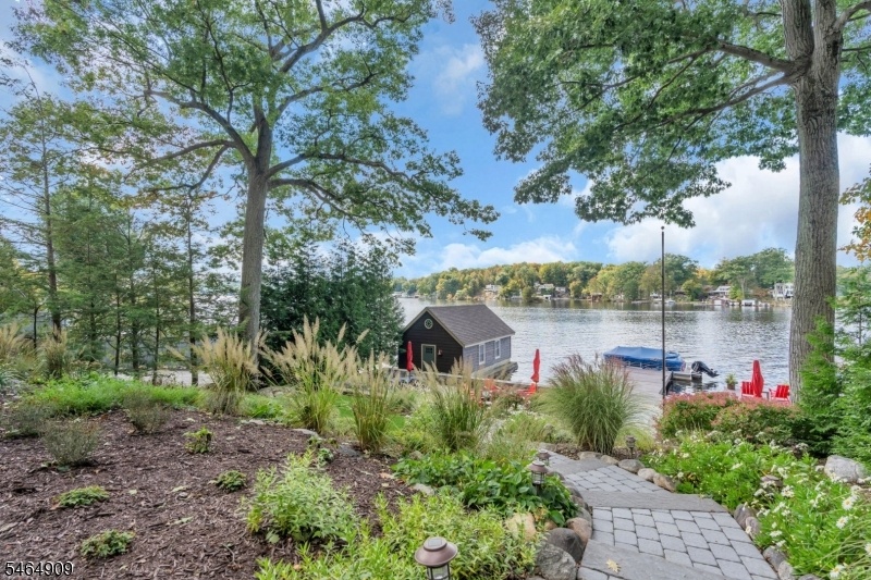 View to lake from house