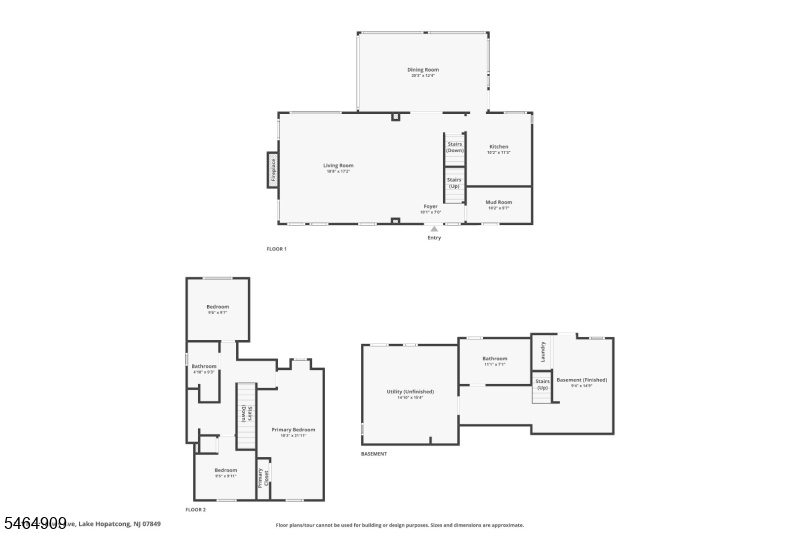 Floor plan 3 levels