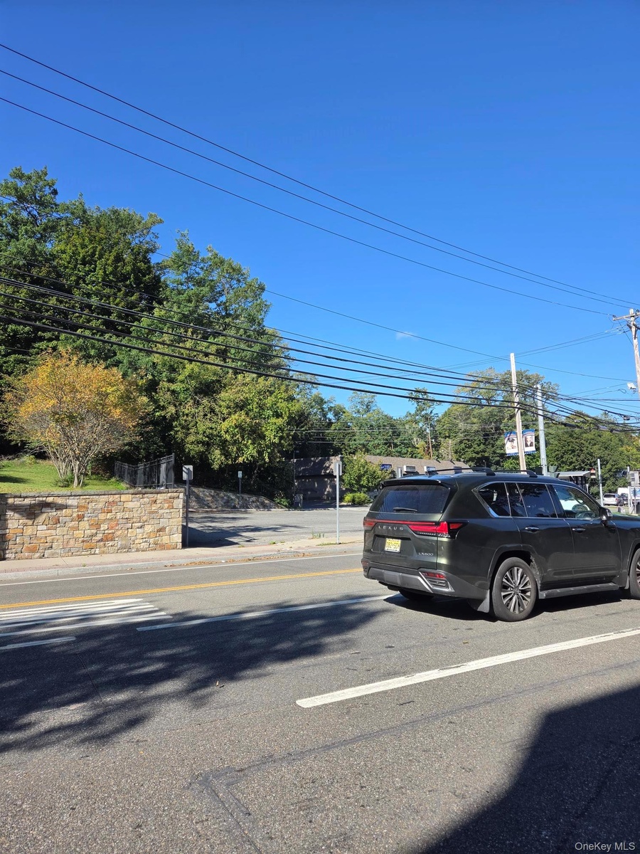 Municipal parking across the road