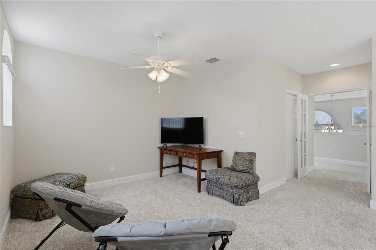 Separate sitting area