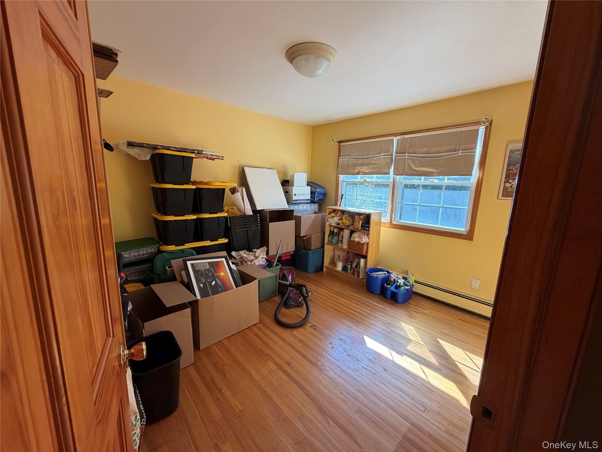 2nd upstairs bdrm, lovely light, w/full closet, besides primary