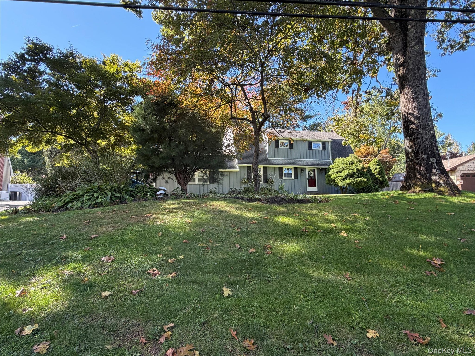 Front view of home from street view