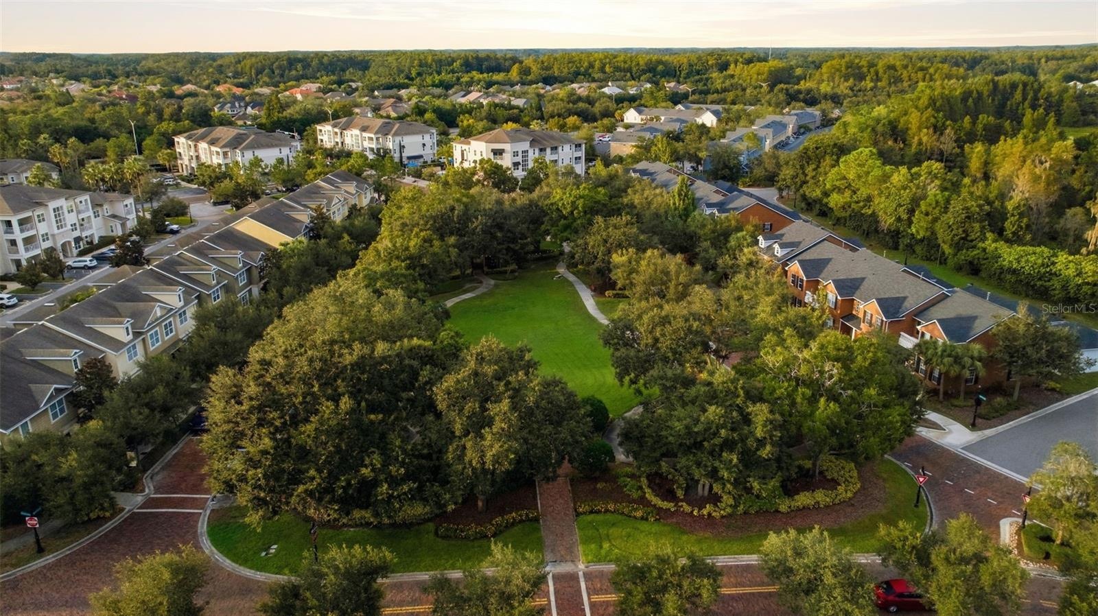 This quaint neighborhood includes a beautiful park for the kids or just to enjoy the outdoors