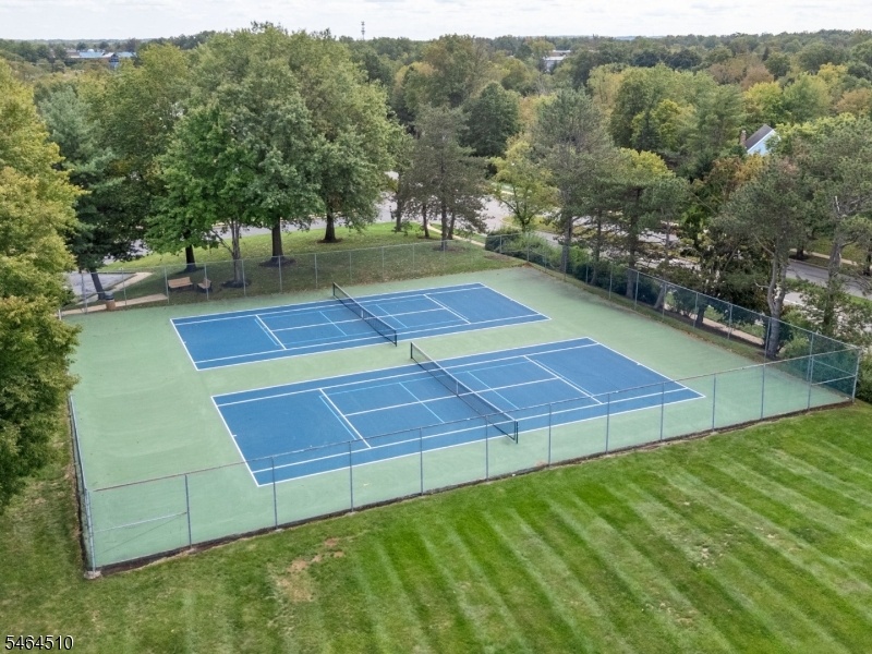 Community tennis courts