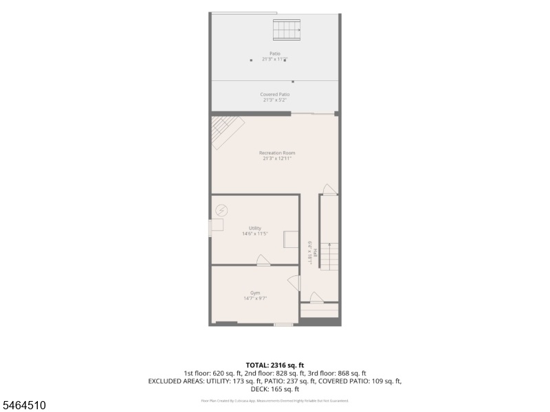 Floor Plan Lower Level