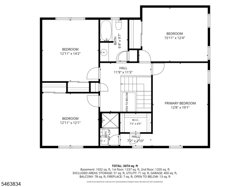 second floor
