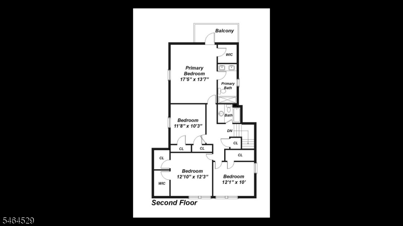 Floor Plan second floor