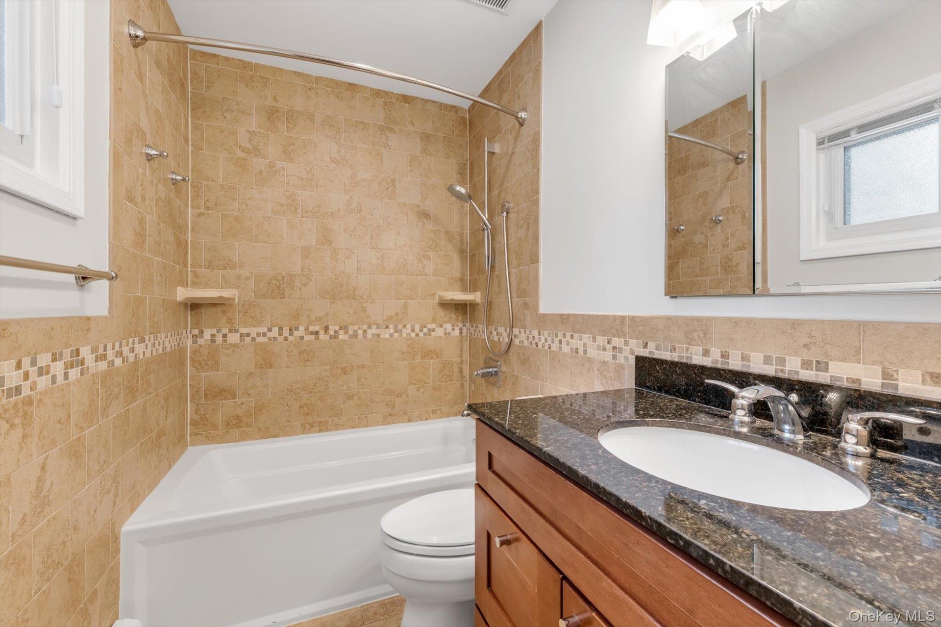 Bathroom with tub