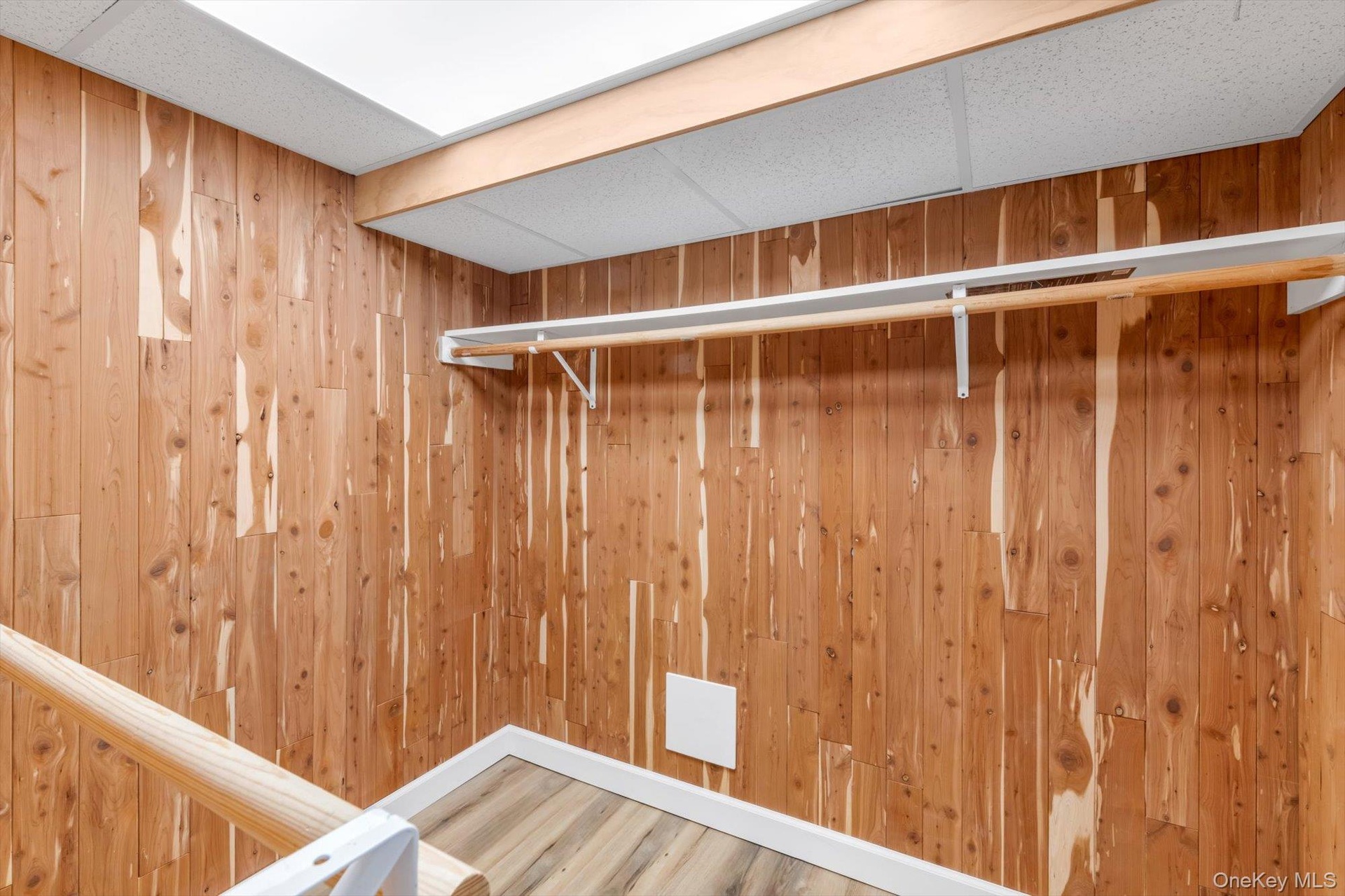 Large cedar closet