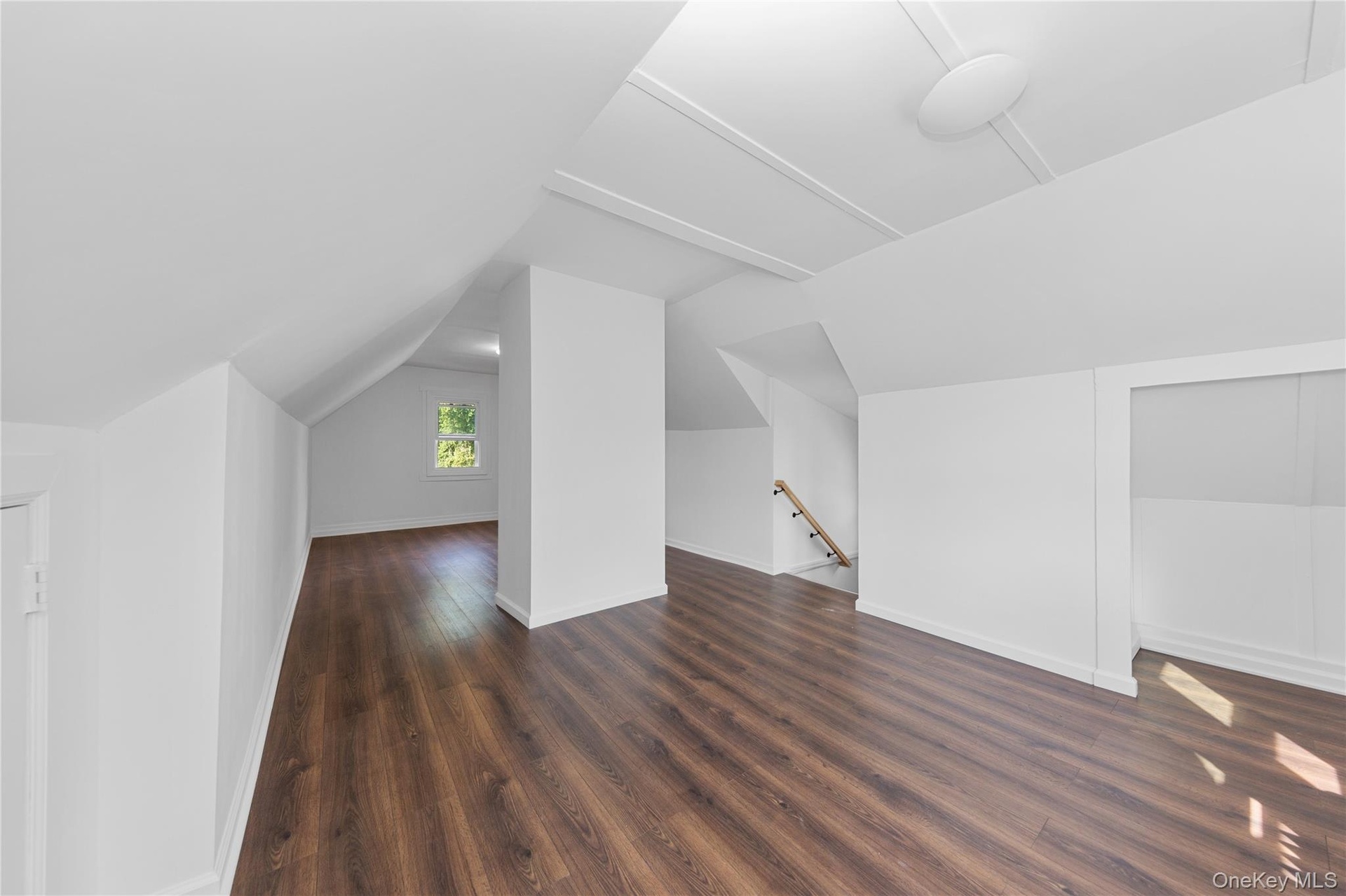 Legal finished 3rd floor space, to be used for storage.