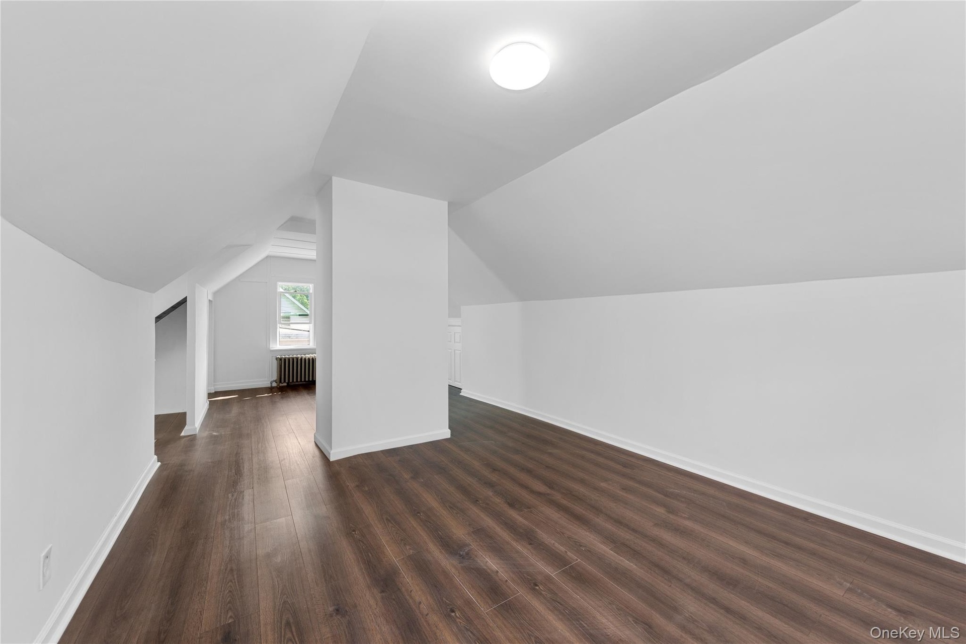 Legal finished 3rd floor space, to be used for storage.