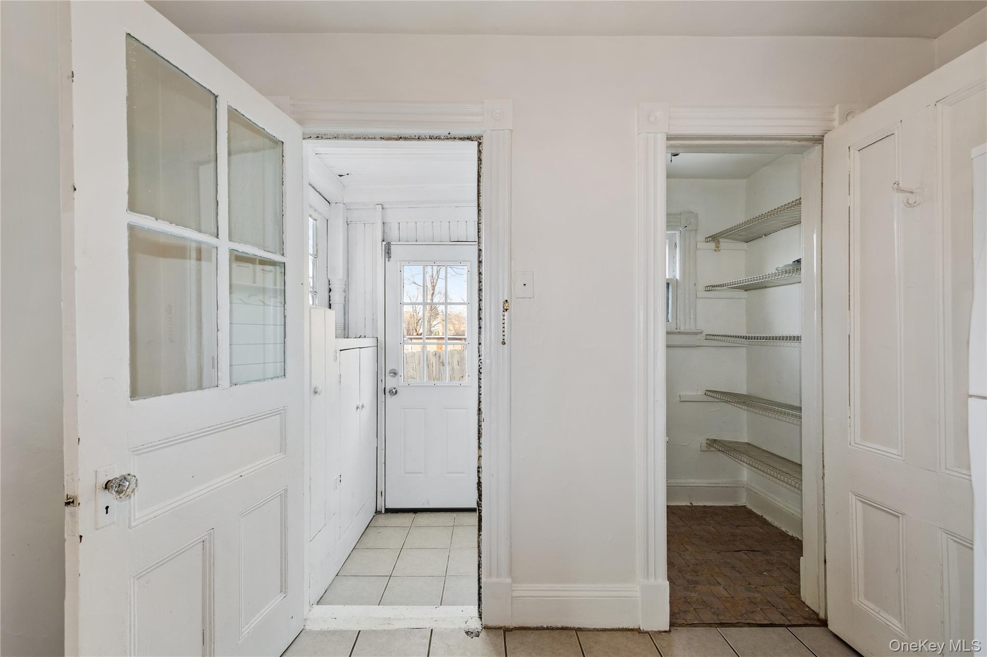 First floor kitchen is pantry and extra storage, this unit has an door to the back garden.
