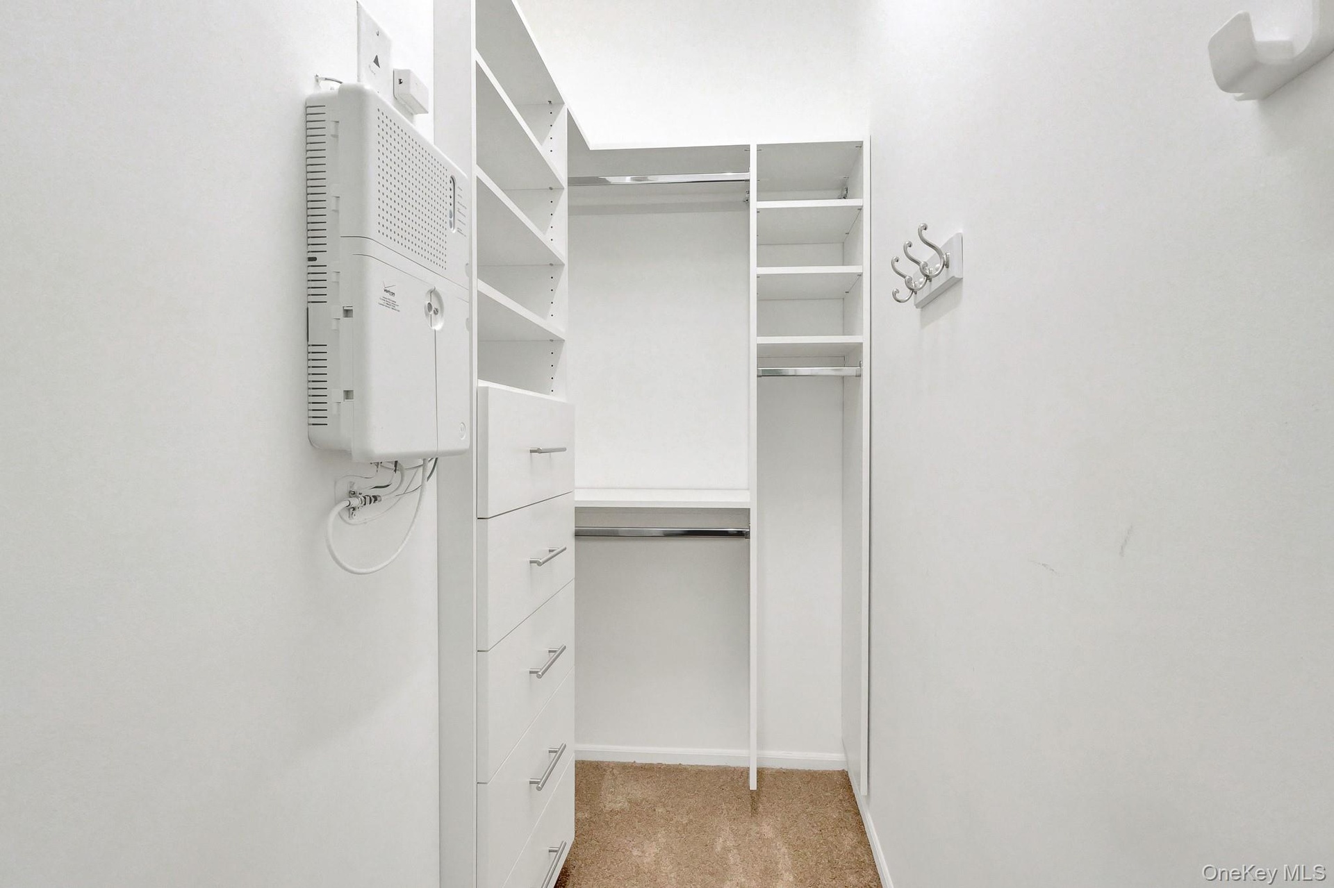 2nd Bedroom Closet with Closet Organizers