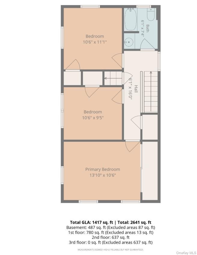 Floor Plan, 2nd Floor