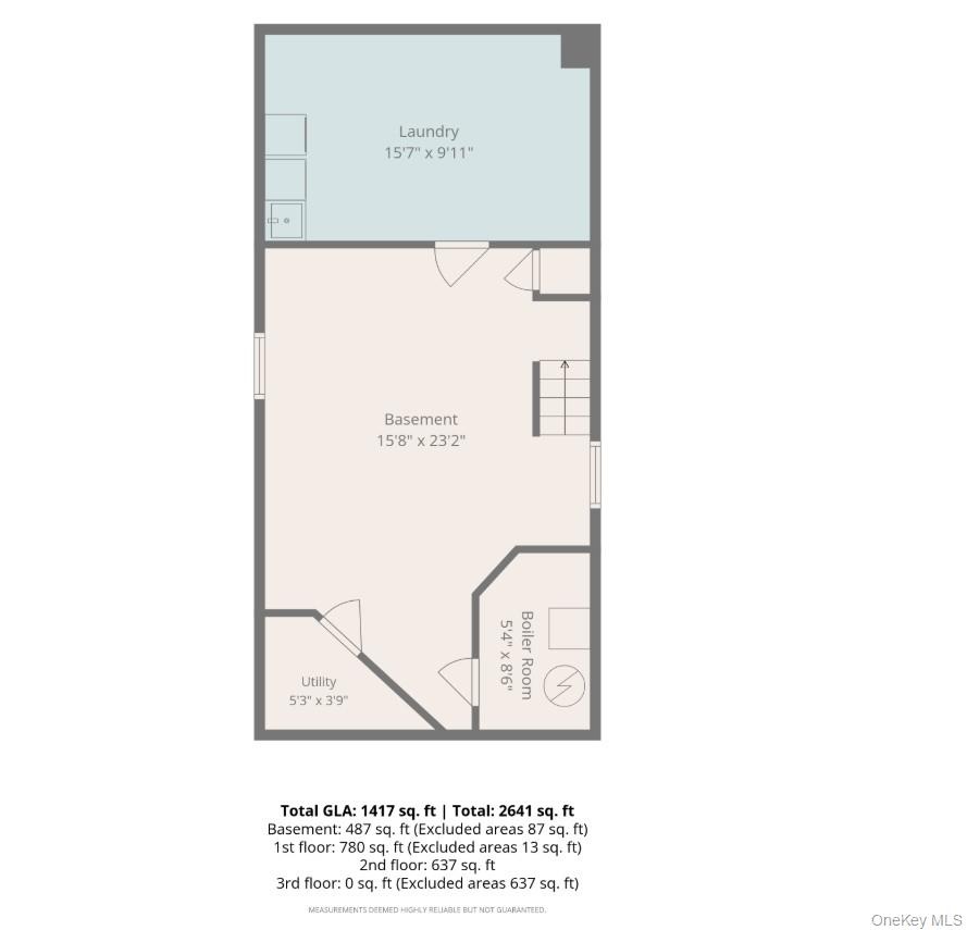 Floor Plan, Basement