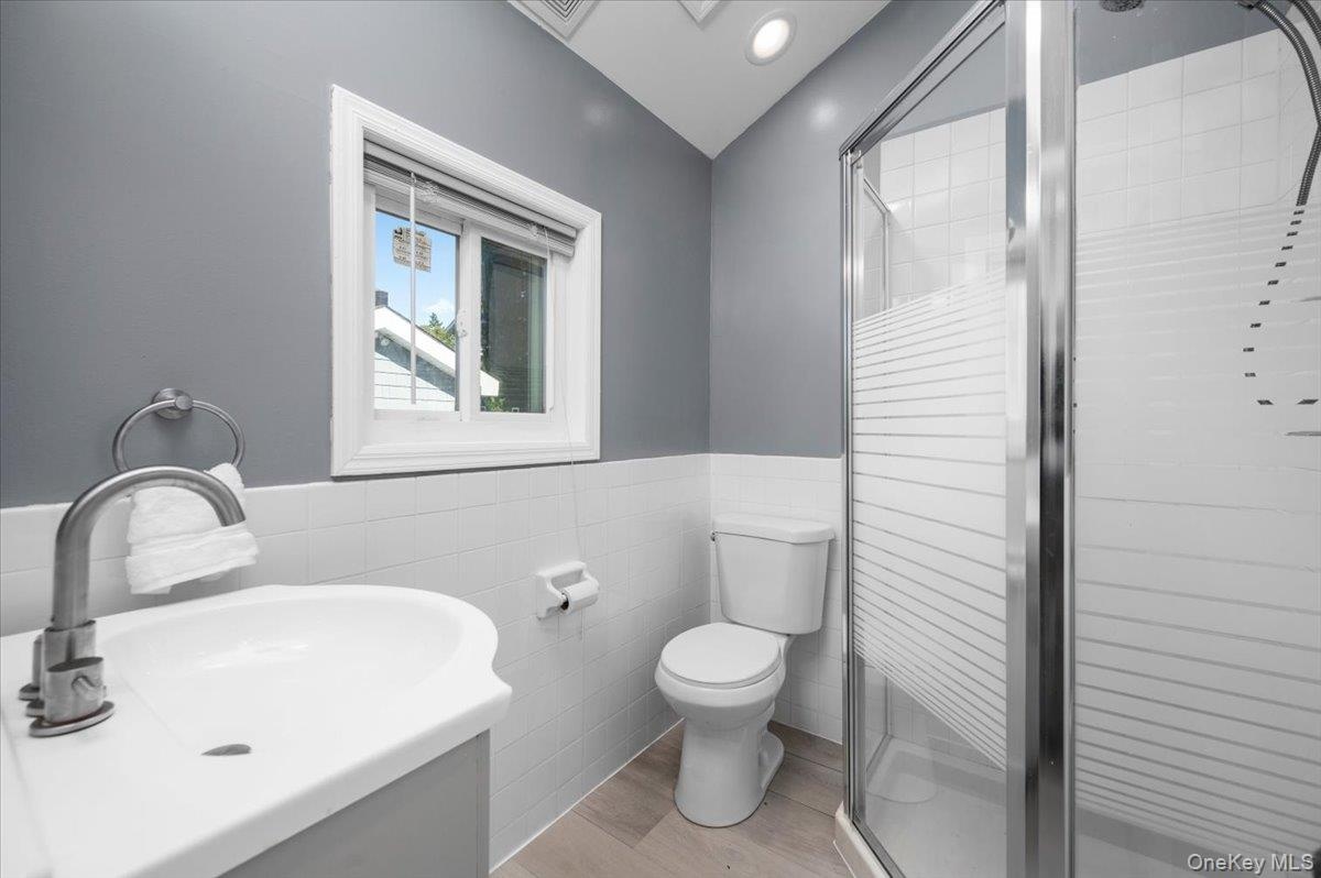First floor full bathroom