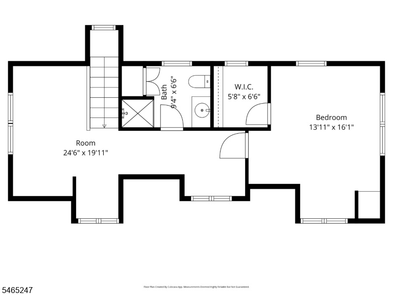 finished attic / second floor