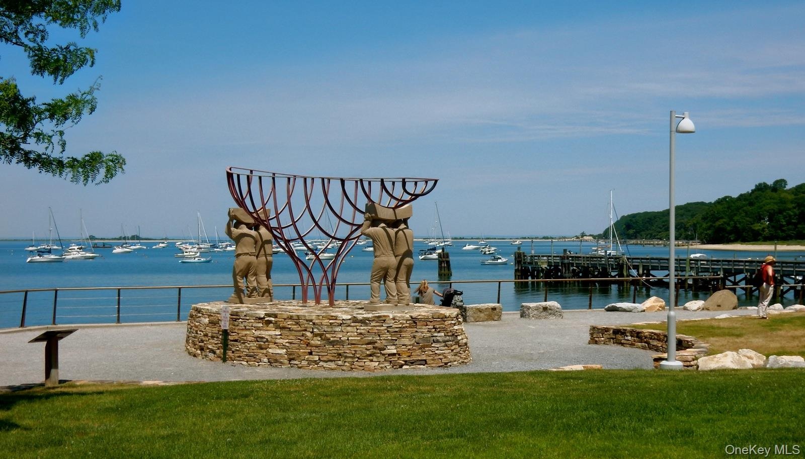 View of nearby Harborfont Park