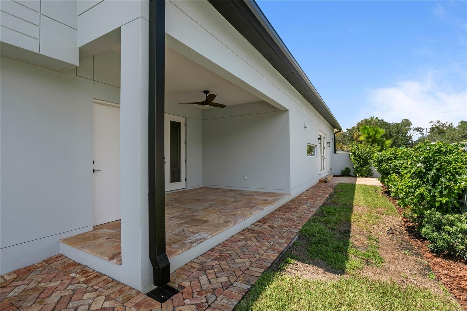 Side- Covered Patio