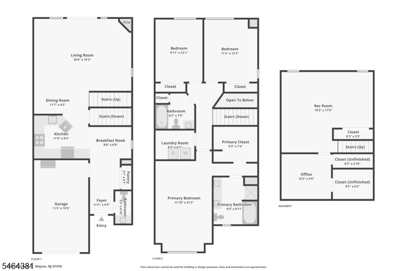Combined Floor Plans
