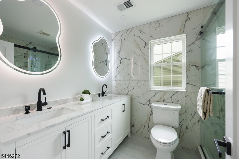 2nd Bathroom with Dual Vanity