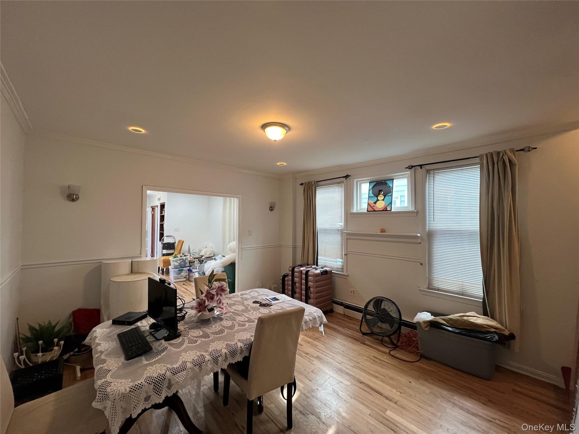 Formal Dining Room with Wood-finish flooring throughout