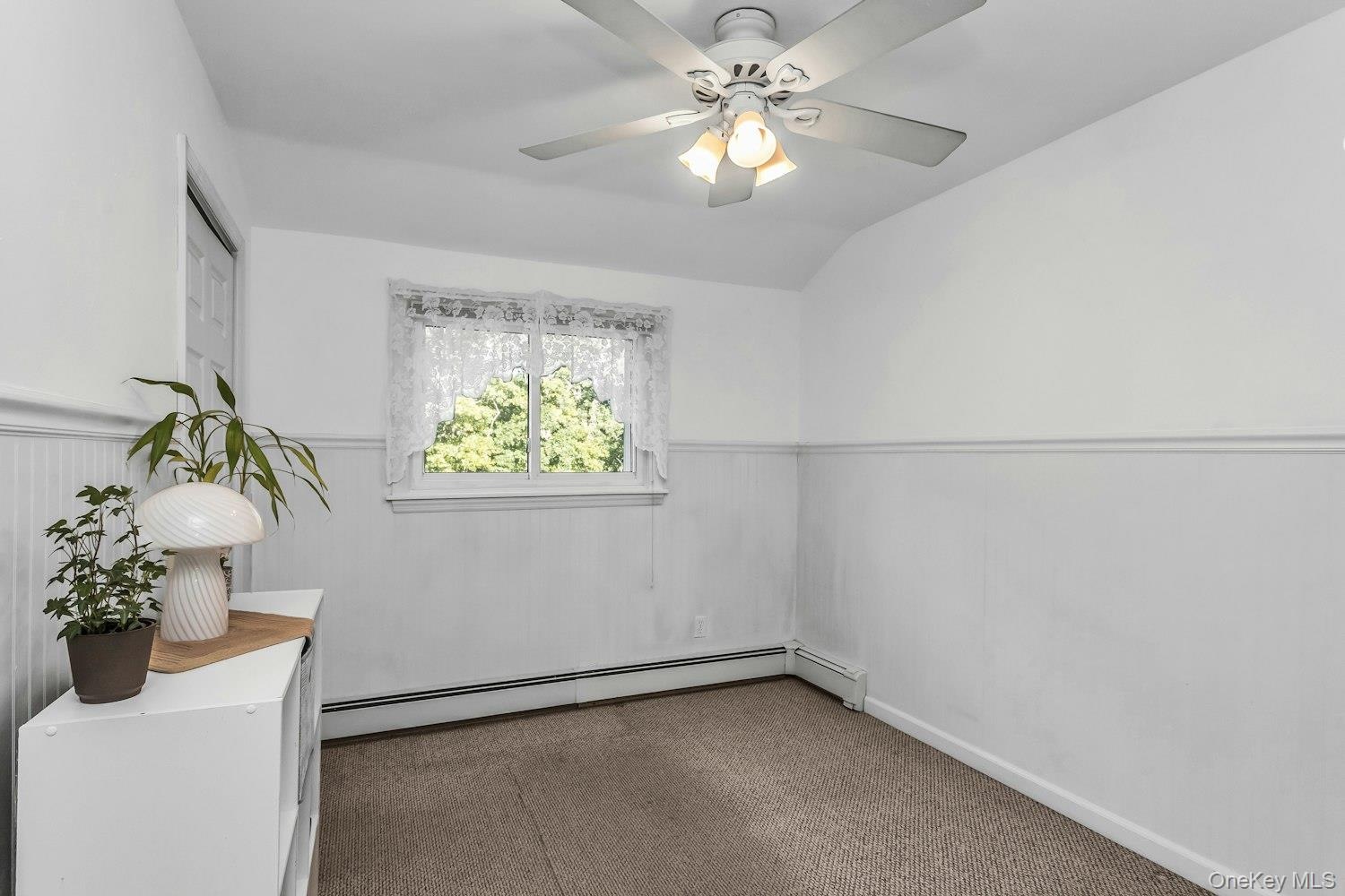 3rd Bedroom With Hard Wood Floors Under CarpetFreshly Painted