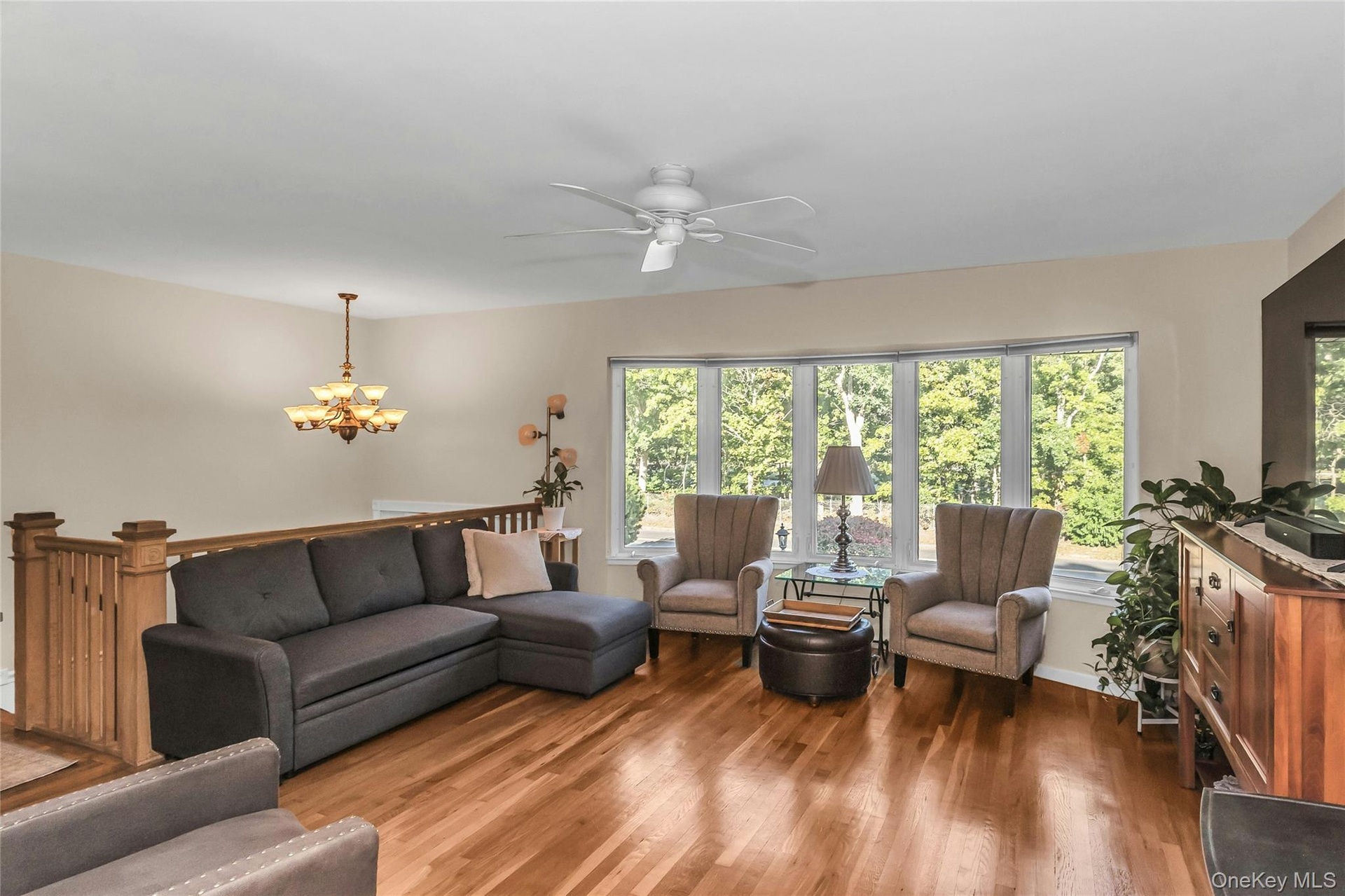 Living Room With Grand Windows
