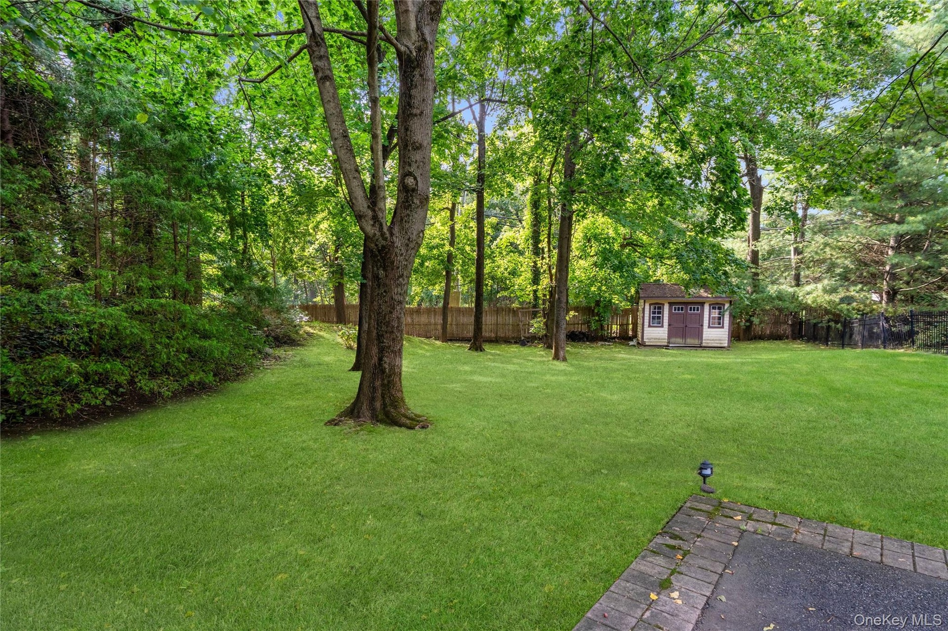 Shed Outside of Fenced Area