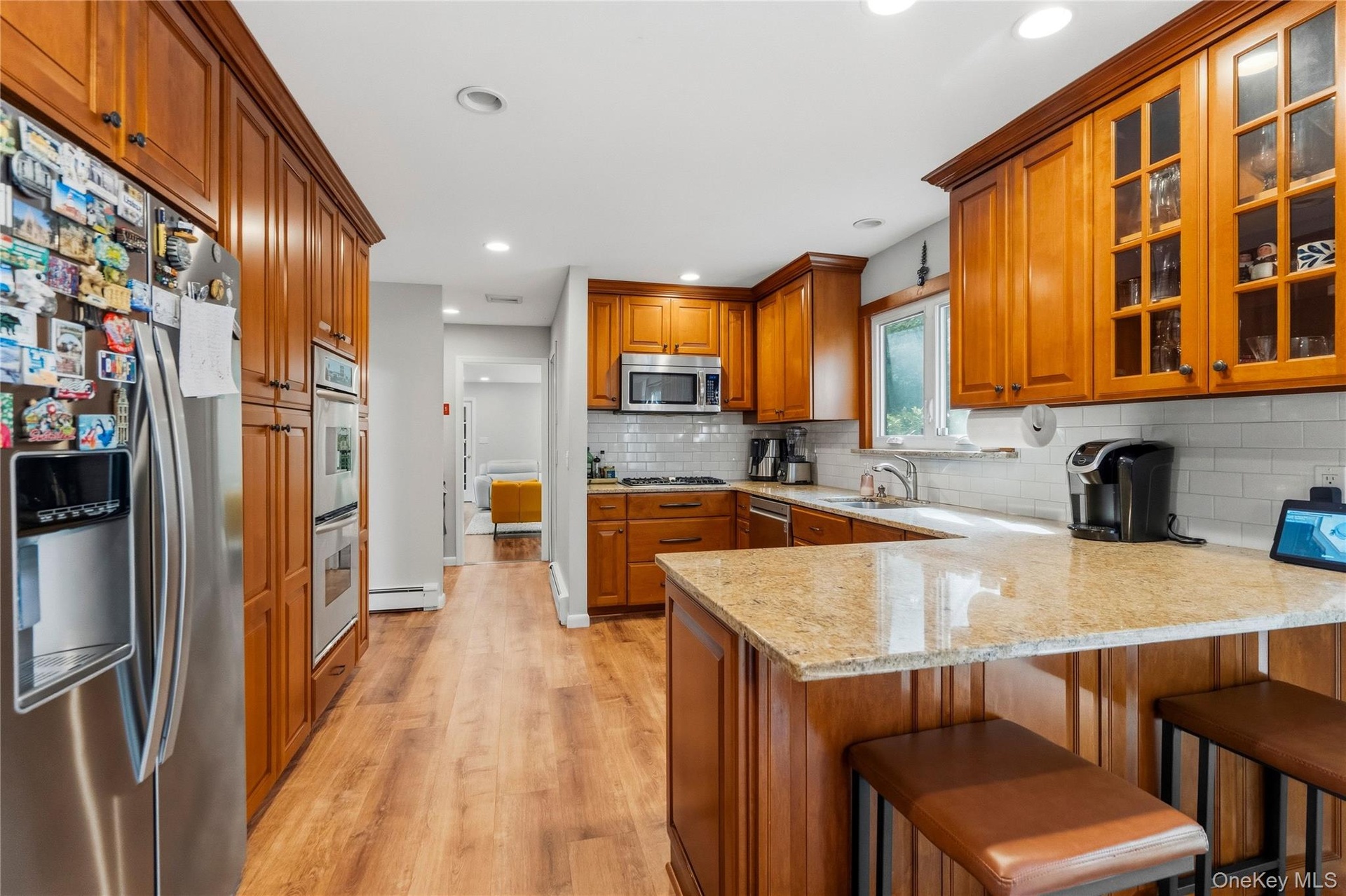 Eat-in Kitchen leading to Laundry