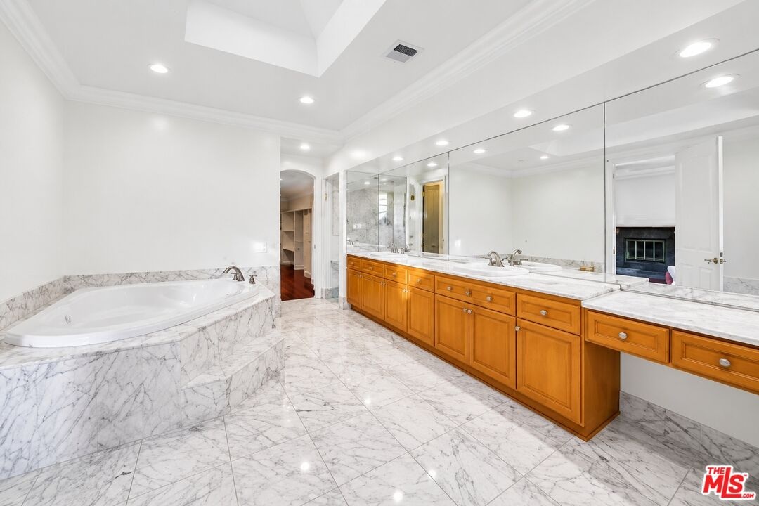 her bathroom