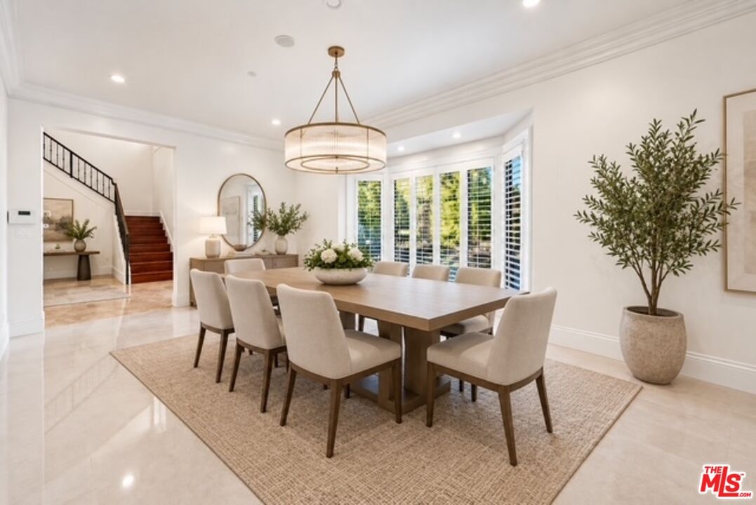 Living room- virtually staged