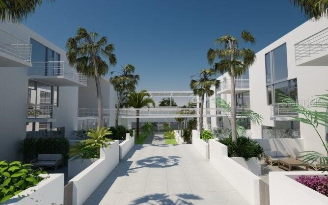 Terrace Level Rendering.