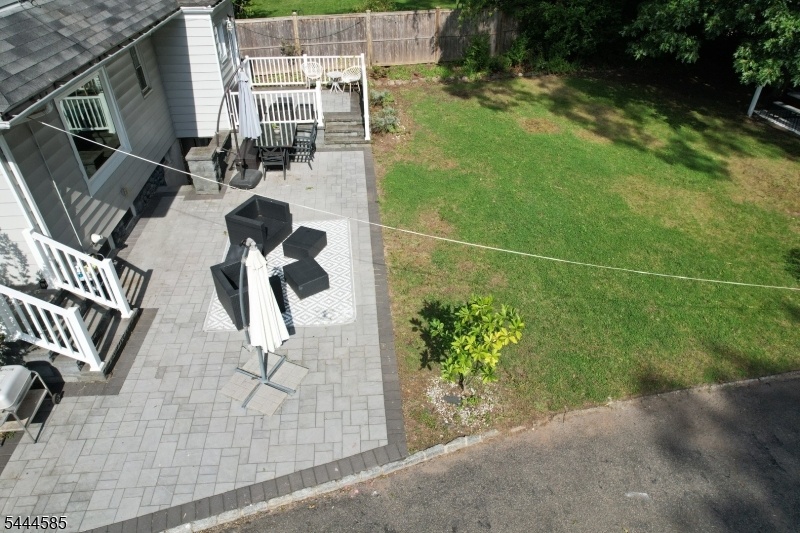 Backyard patio