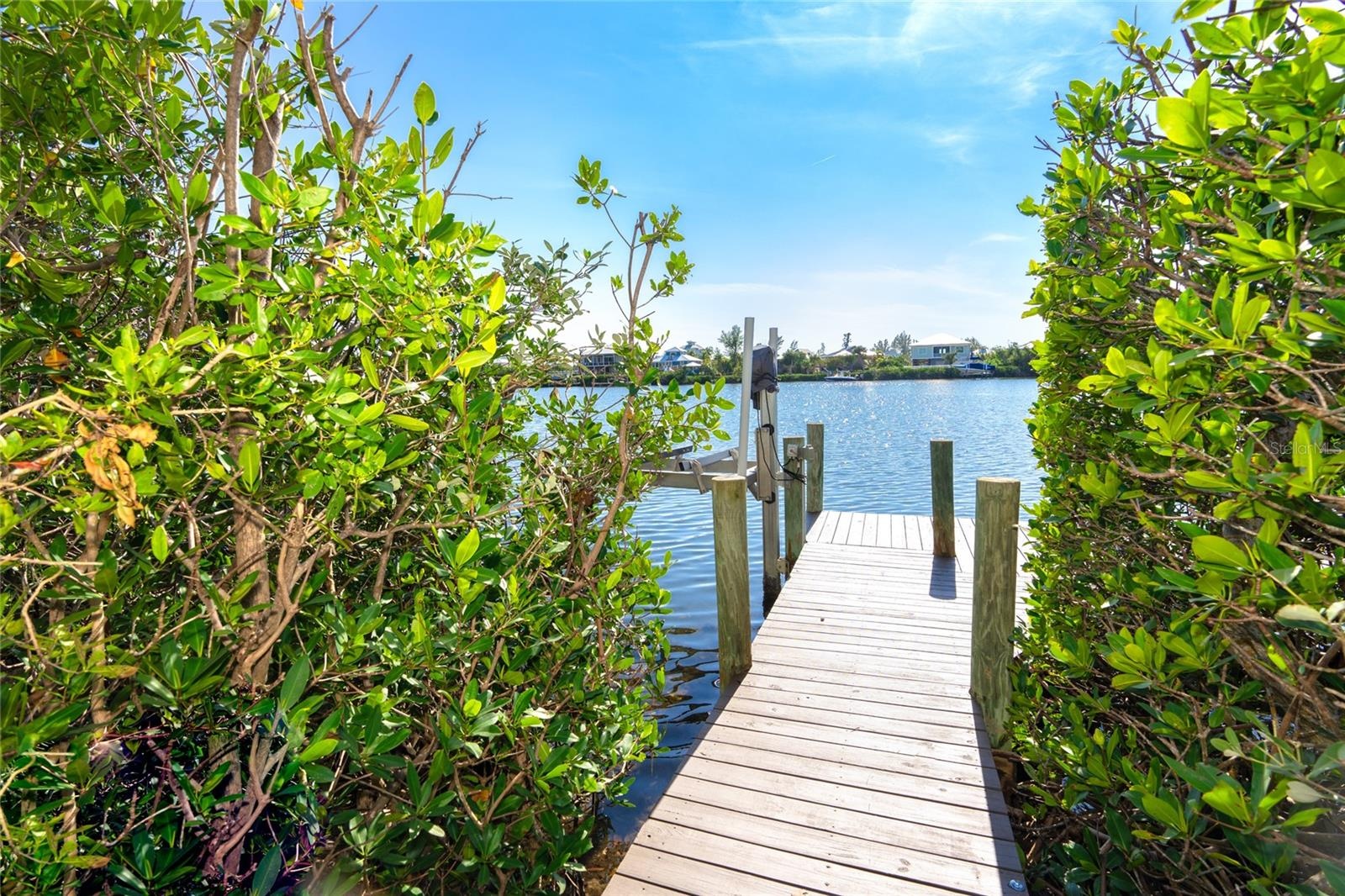 Walkway to Dock.