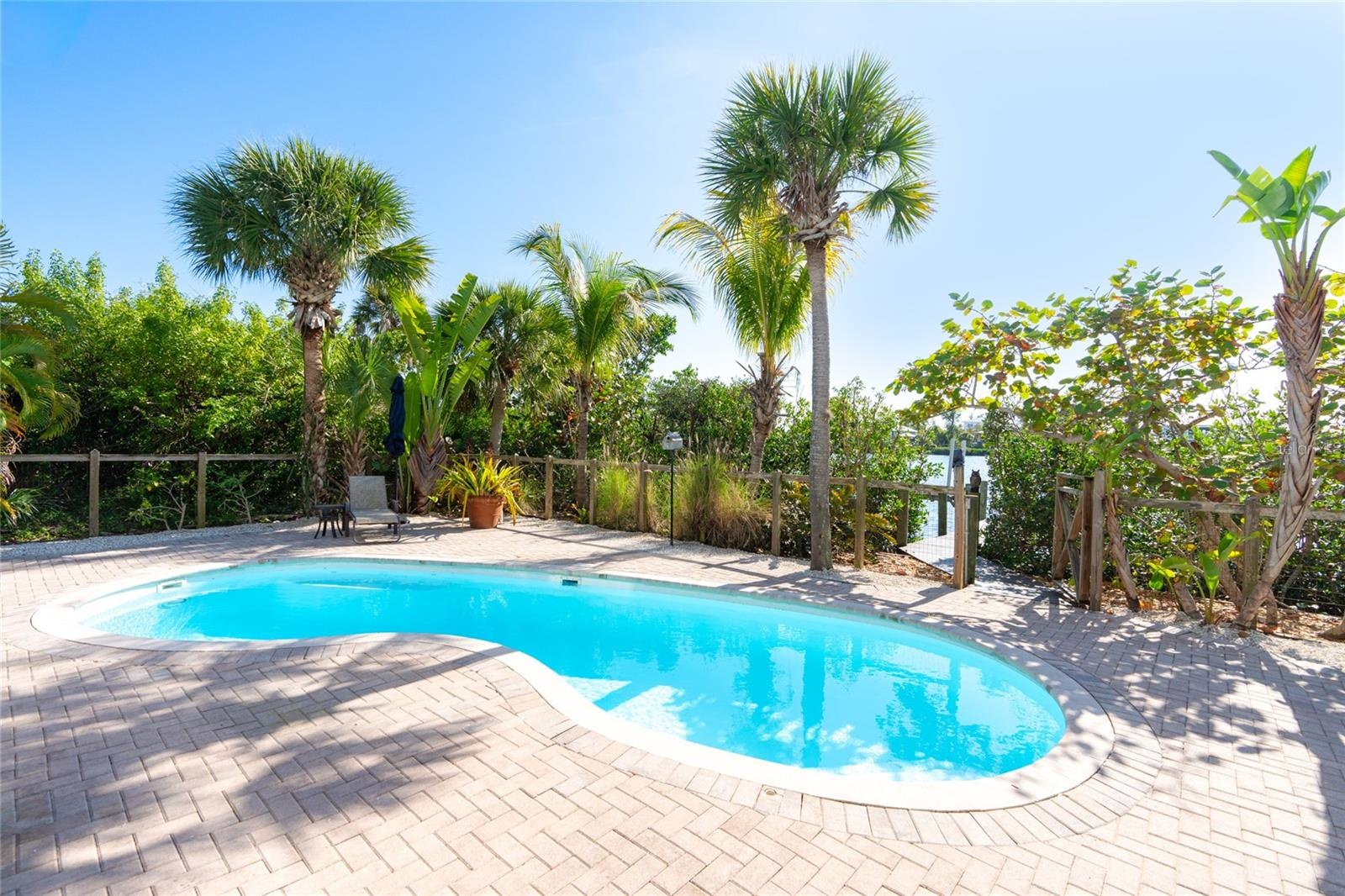 Swimming Pool and Paver Deck.